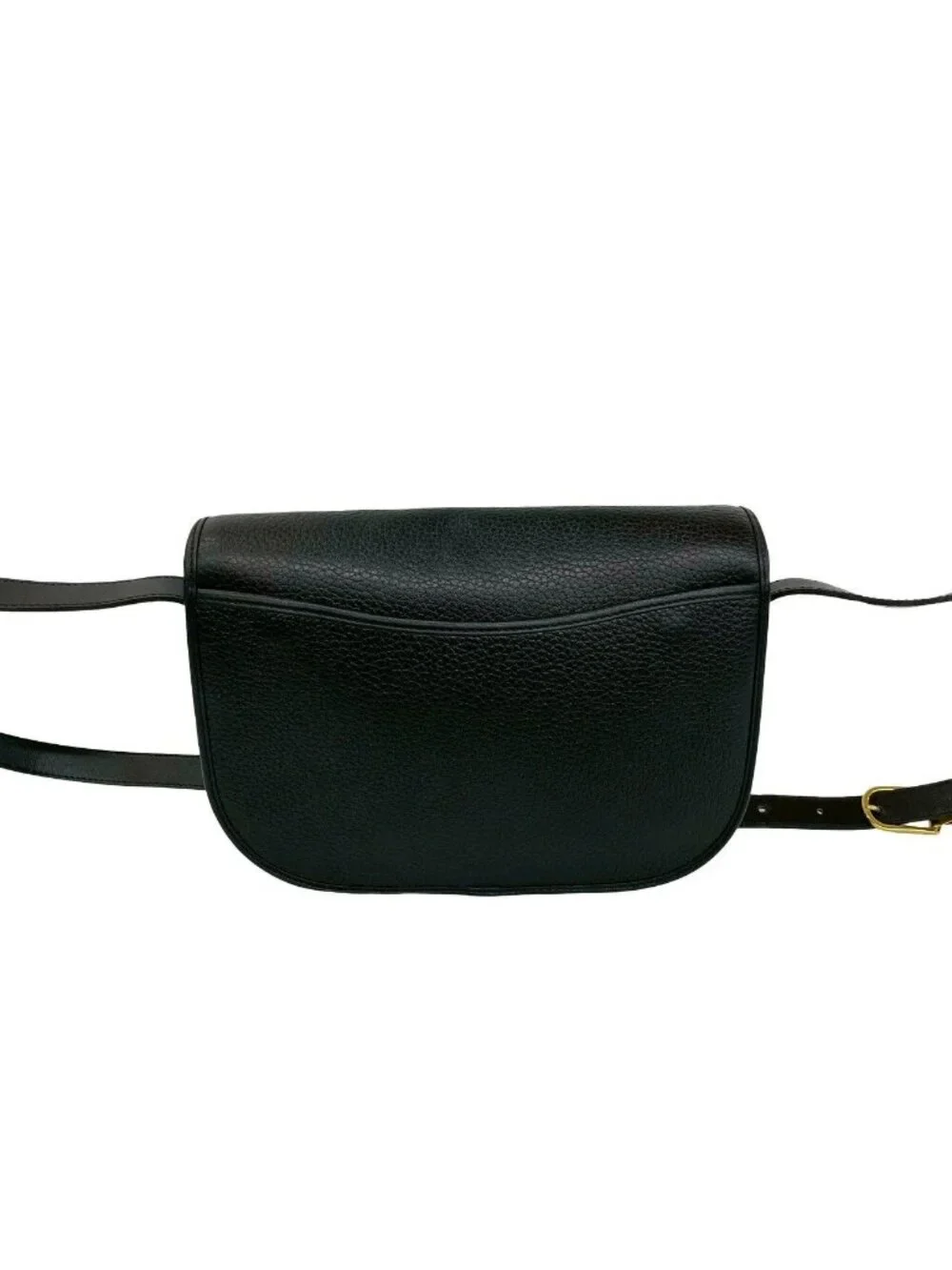 Dior Vintage CD Logo Leather Mini Shoulder Bag Crossbody Black